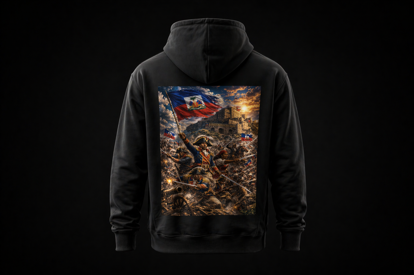 CITADELLE FURY BLACK HOODIE UNISEX
